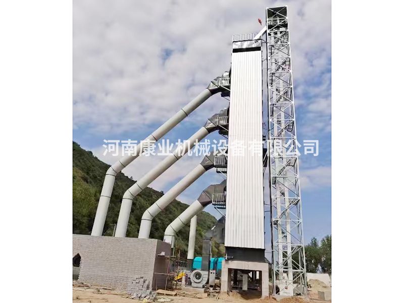 新型電加熱環保節能烘干塔100-500噸